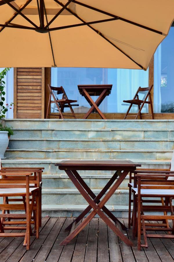 Beach House Set In A Beautiful Bay Karystos  Luaran gambar