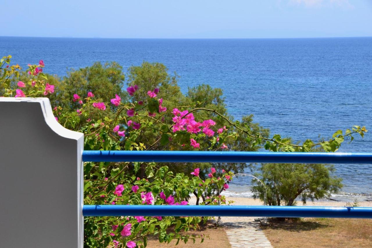 Beach House Set In A Beautiful Bay Karystos  Luaran gambar